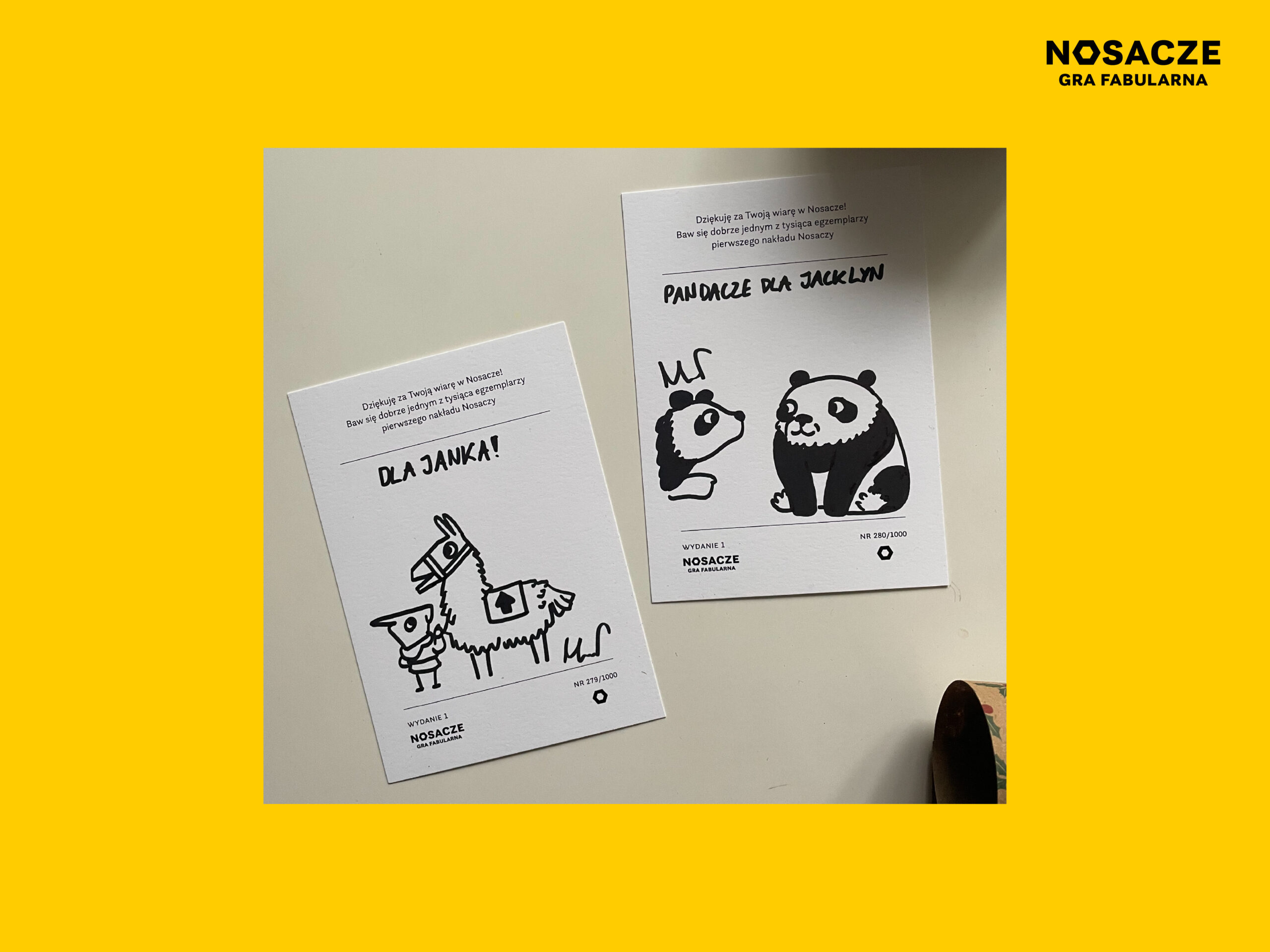 Prezent na dzień dziecka certyfikat – Nosacze Gra Fabularna