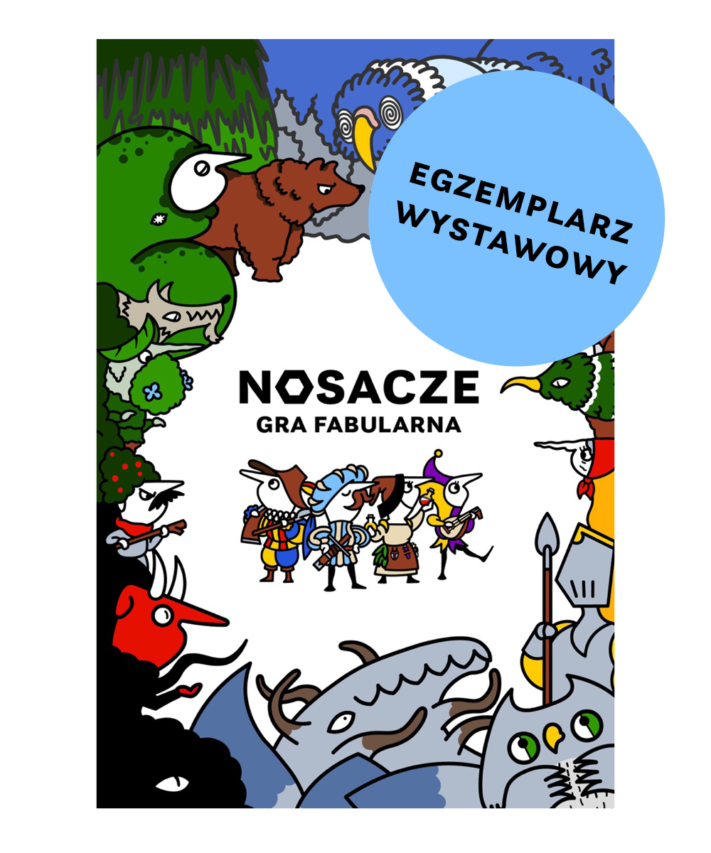 RPG Nosacze Gra Fabularna egzemplarz wystawowy
